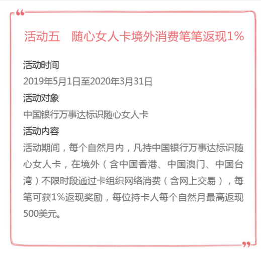 信用卡入门之七中行怎么赚钱