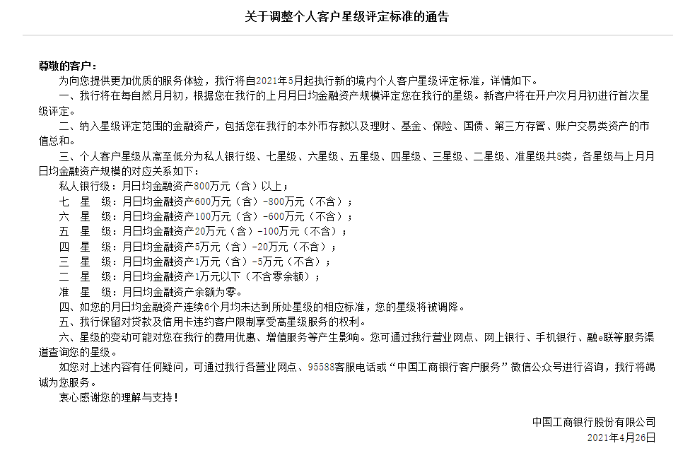 工行刷星大法失效！中信权益升级！