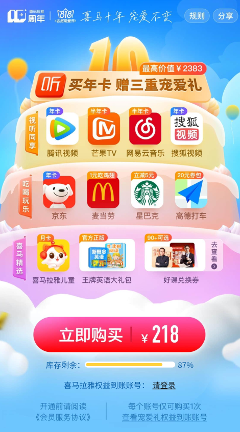 可破上限，还有独家优惠券！消费1万返50元！