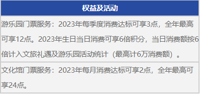 浦发AE白、超白2023年权益解析